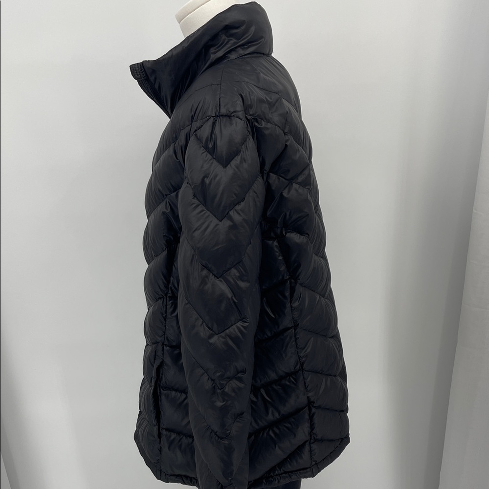 Calvin Klein Women's XXL Premium Duck Down Coat Black Puffer Classic Jacket - Picture 5 of 14